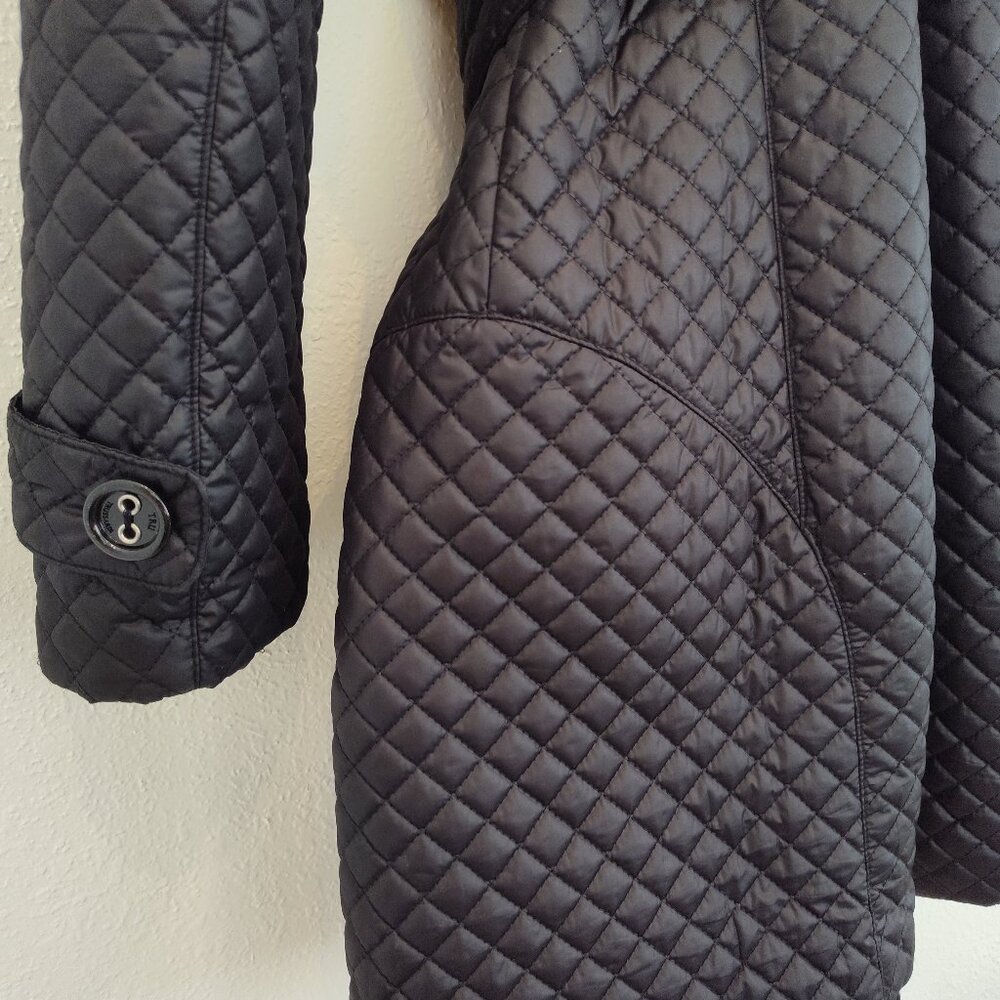 TRU TRUSSARDI, Women’s Quilted Jacket, Raincoat, Utility, Euro 48, Italy - Picture 8 of 11
